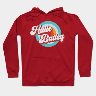 Color Circle With Name Halle Hoodie